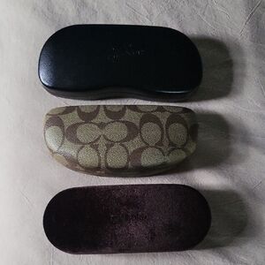 Elegant Brown and Black Eyewear Cases